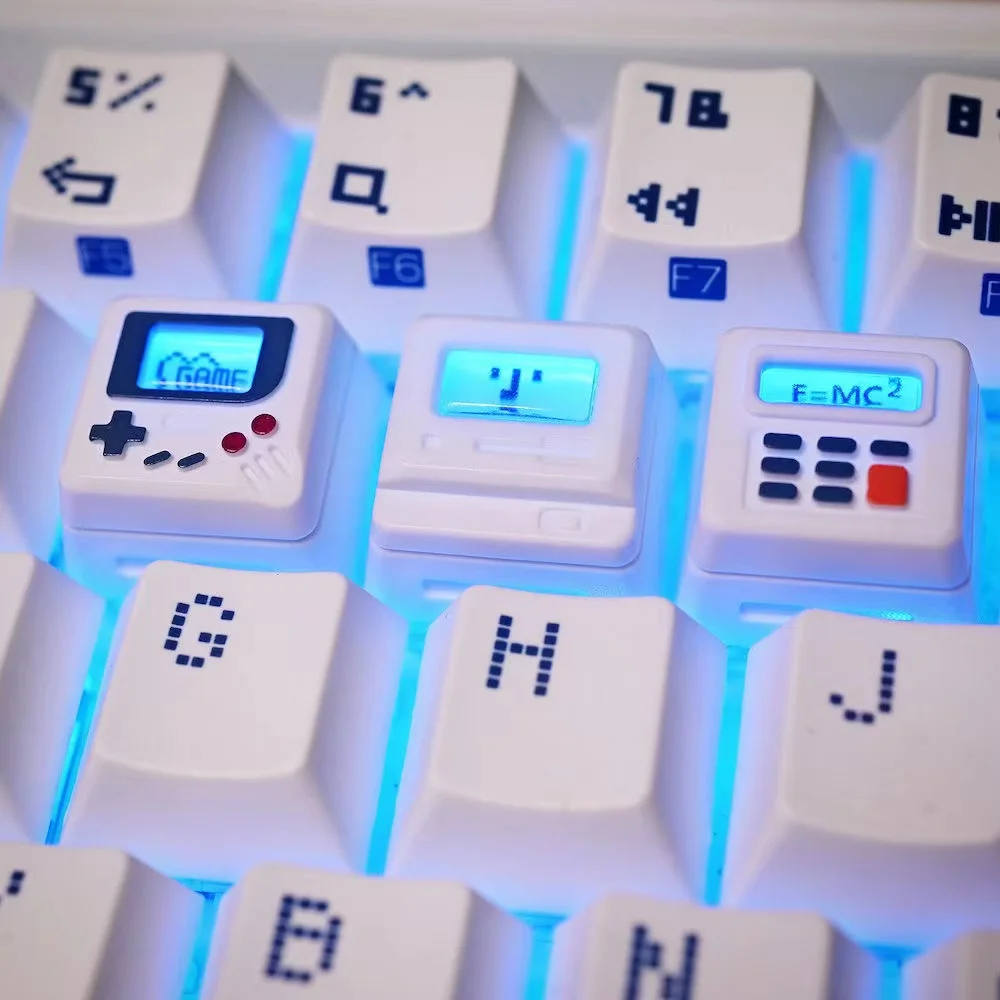 Retro Gaming Station - مجموعة أغطية مفاتيح K-04 3 في