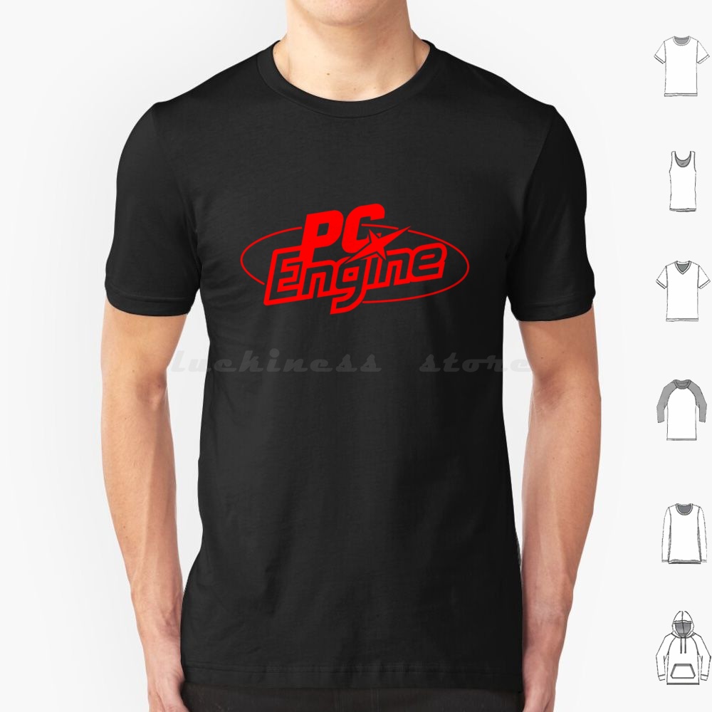 Retro Gaming Japan - تي شيرت بشعار محرك الكمبيوتر 6xl