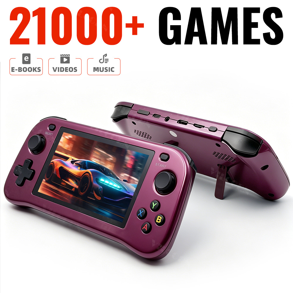 Retro Gaming R36S - وحدة تحكم ألعاب محمولة SF3100 بتصميم