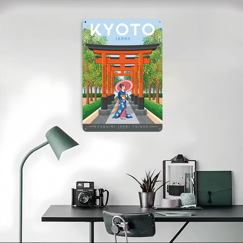 لوحة معدنية مخصصة بتصميم ملصق  - مراجعة Retro Gaming Japan وسعره