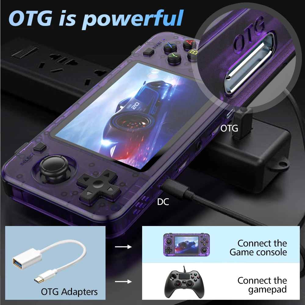 R36H ARKOS ريترو وحدة تحكم بجه - مراجعة Retro Gaming R36S وسعره