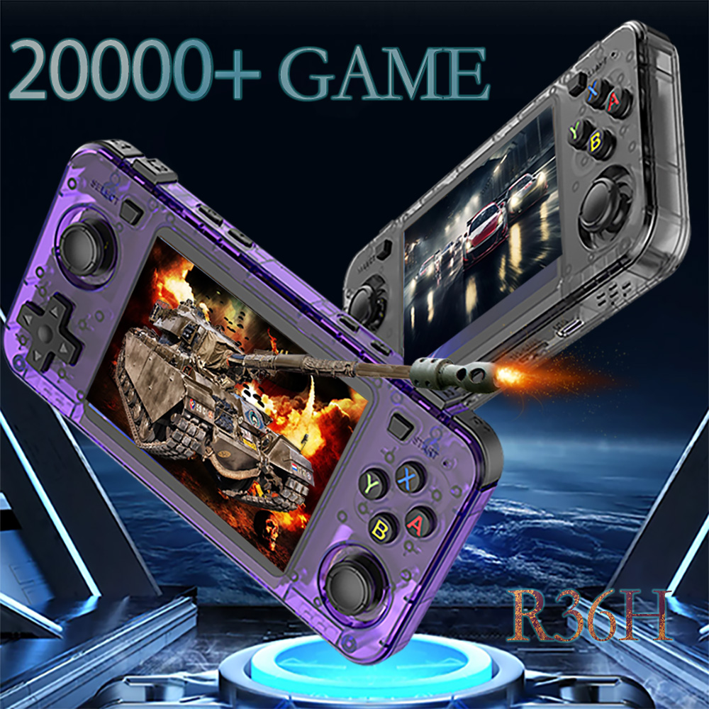 R36H ARKOS ريترو وحدة تحكم بجه - مراجعة Retro Gaming R36S وسعره