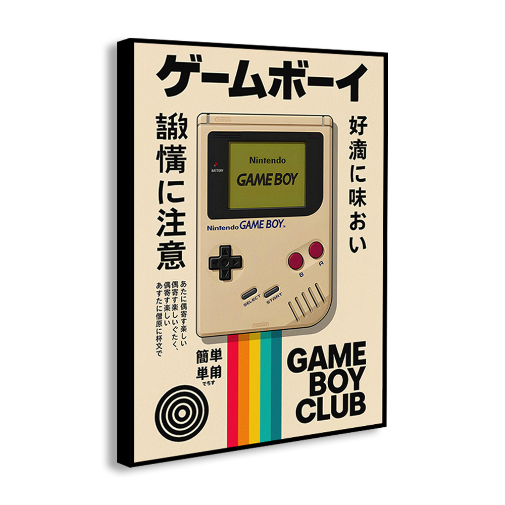 لوحة فنية جدارية قماشية بتصميم - مراجعة Retro Gaming Japan وسعره