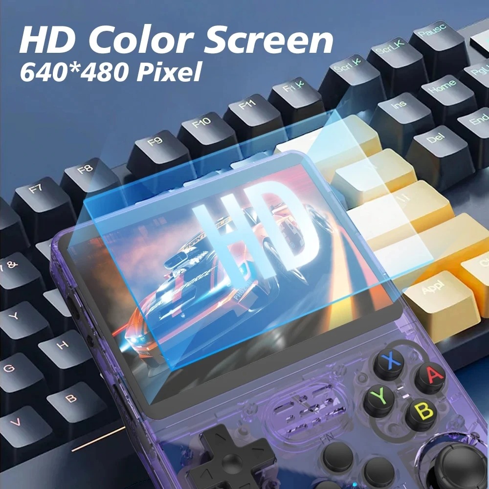 وحدة تحكم ألعاب محمولة جديدة R - مراجعة Retro Gaming R36S وسعره
