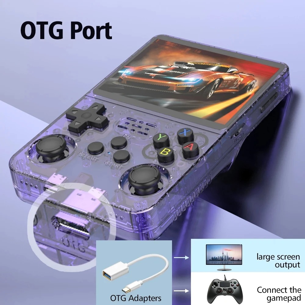 وحدة تحكم ألعاب محمولة جديدة R - مراجعة Retro Gaming R36S وسعره