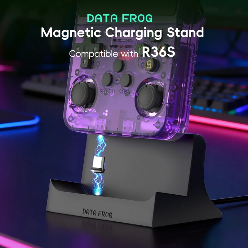 قاعدة شحن Data Frog R36S، حامل - مراجعة Retro Gaming R36S وسعره