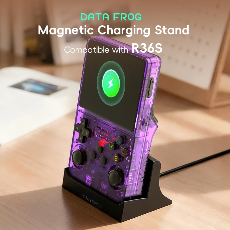 قاعدة شحن Data Frog R36S، حامل - مراجعة Retro Gaming R36S وسعره