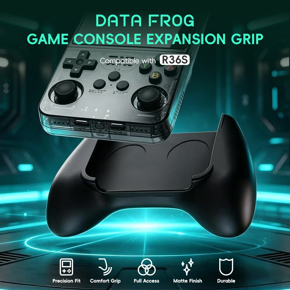 حامل يدوي مريح للألعاب من Data - مراجعة Retro Gaming R36S وسعره