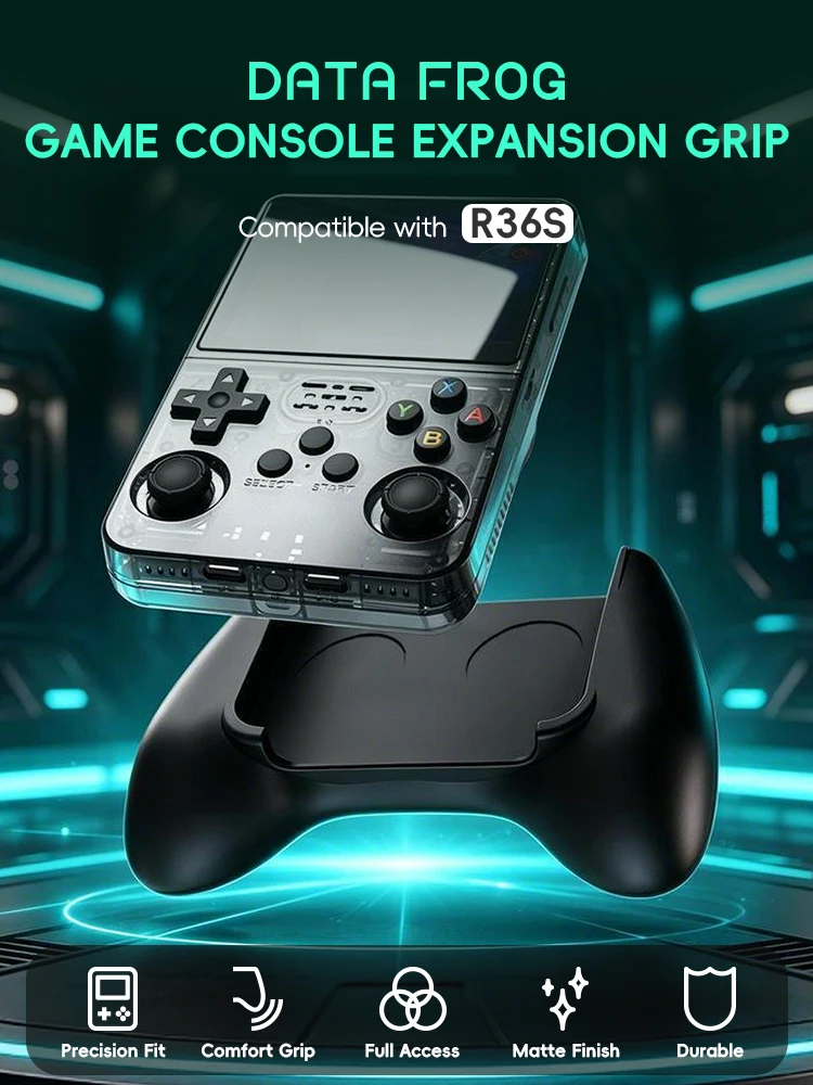 حامل يدوي مريح للألعاب من Data - مراجعة Retro Gaming R36S وسعره