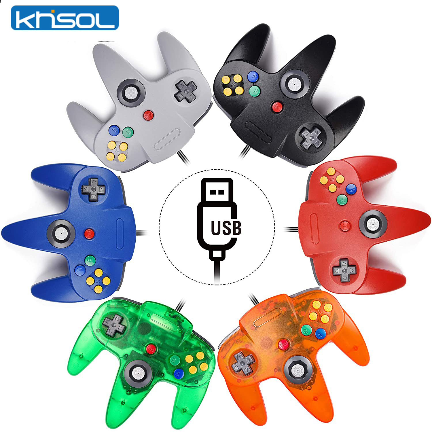 N64 تحكم كلاسيكي USB سلكي عن ب - مراجعة Retro Gaming Com وسعره